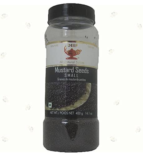 Deep Mustard Seeds Jar 14 oz