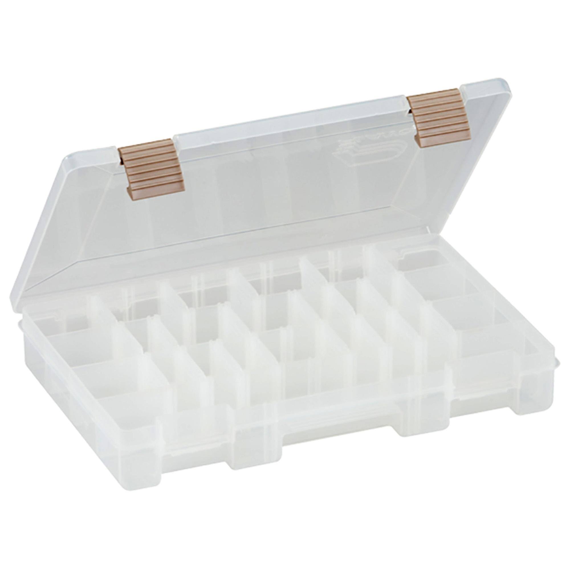 Plano 23620-01 Stowaway - Clear, with Adjustable Dividers