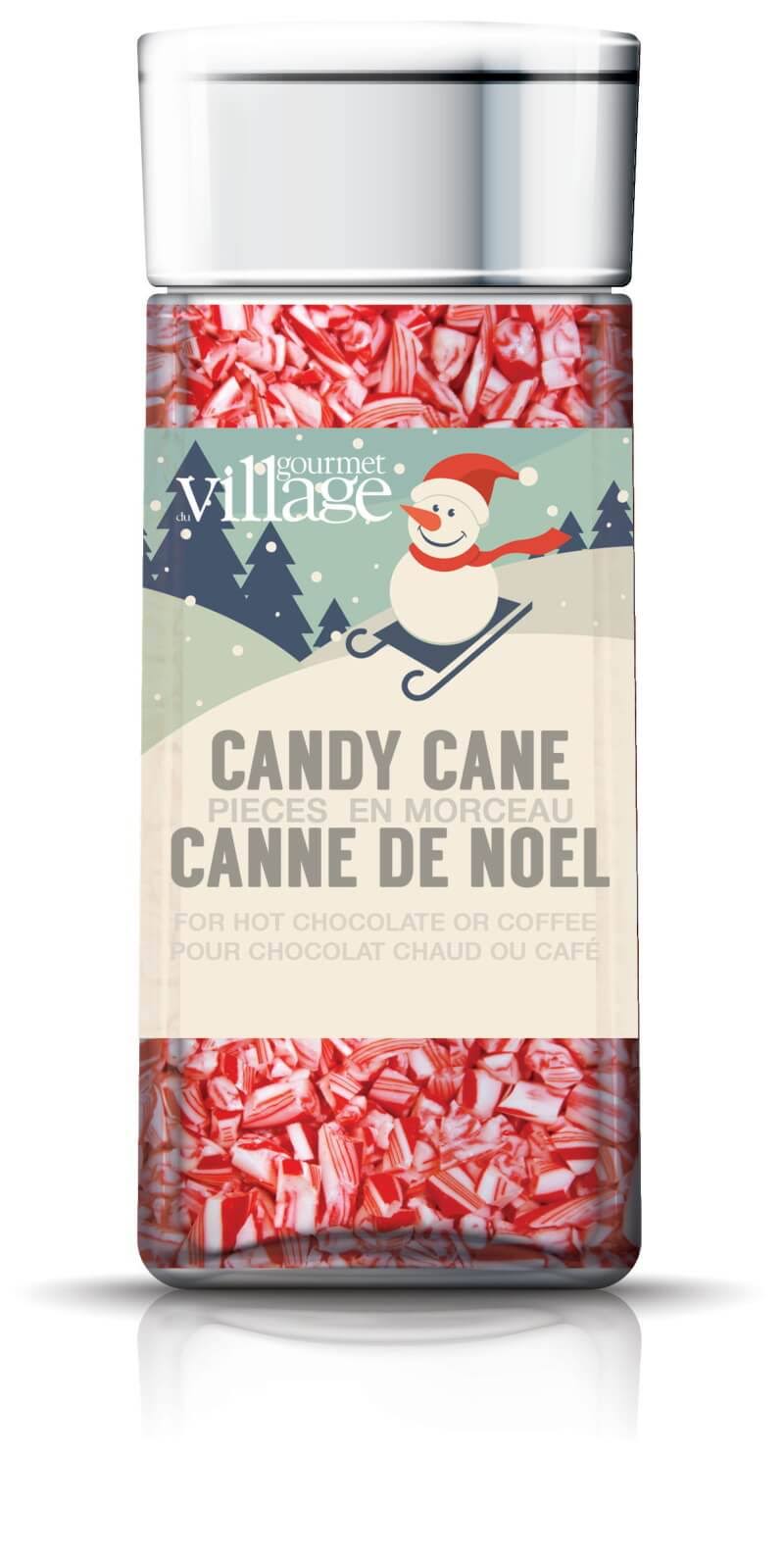 Gourmet Village Retro Candy Cane Topping
