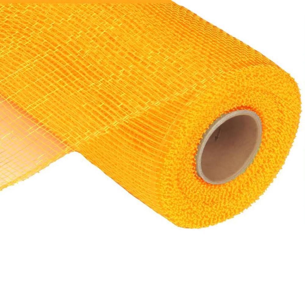 10" Gold, Gold Two Tone Deco Poly Mesh RE130048