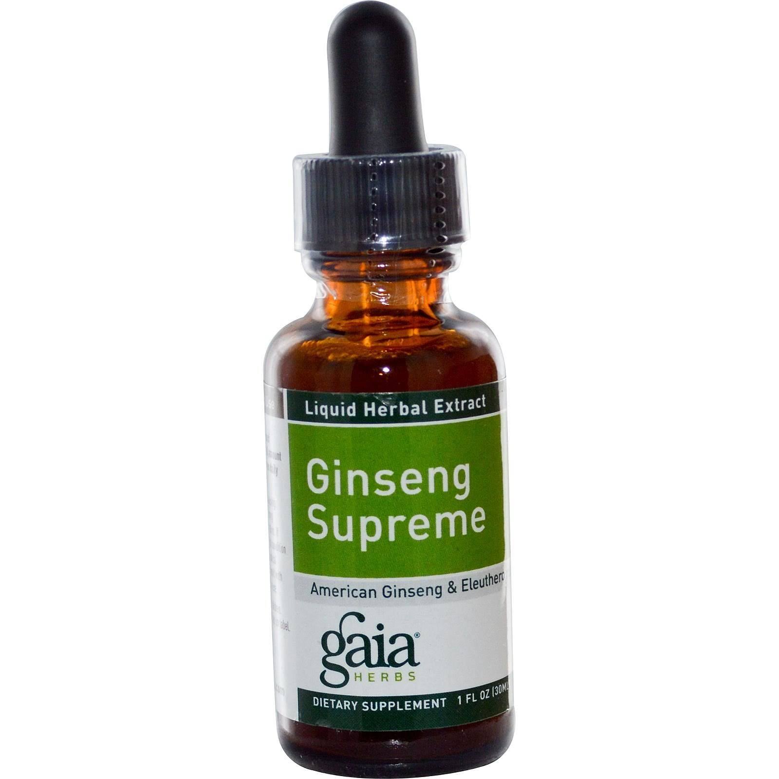 Gaia Herbs Ginseng Supreme Extract - 1oz