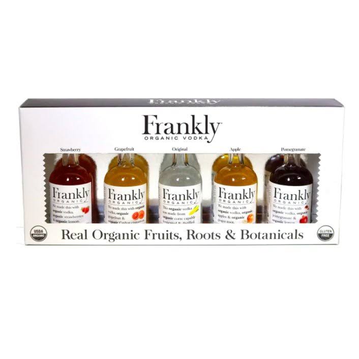 Frankly Organic Vodka Variety Pack - 50 ml