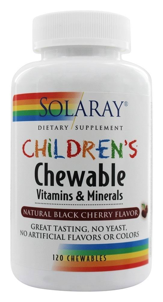 Solaray Children's Chewable Vitamins & Minerals