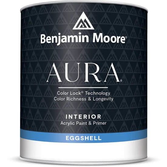 Benjamin Moore Aura Eggshell Interior Paint N524, Quart