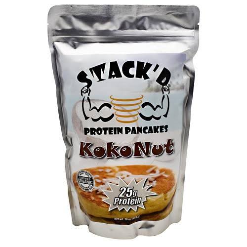 Stack'd Nutrition Protein Pancakes Peanut Butter Chocolate 1 lb (453g)