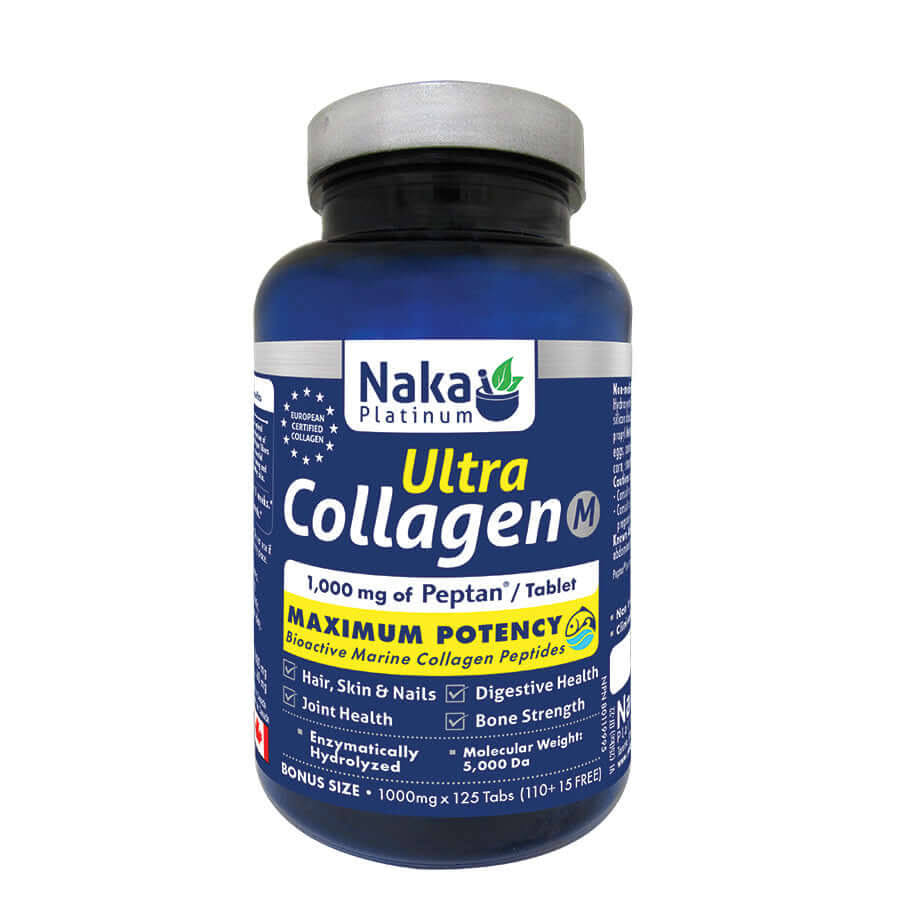 Naka Platinum Ultra Collagen MARINE 1000mg 125 Tablets