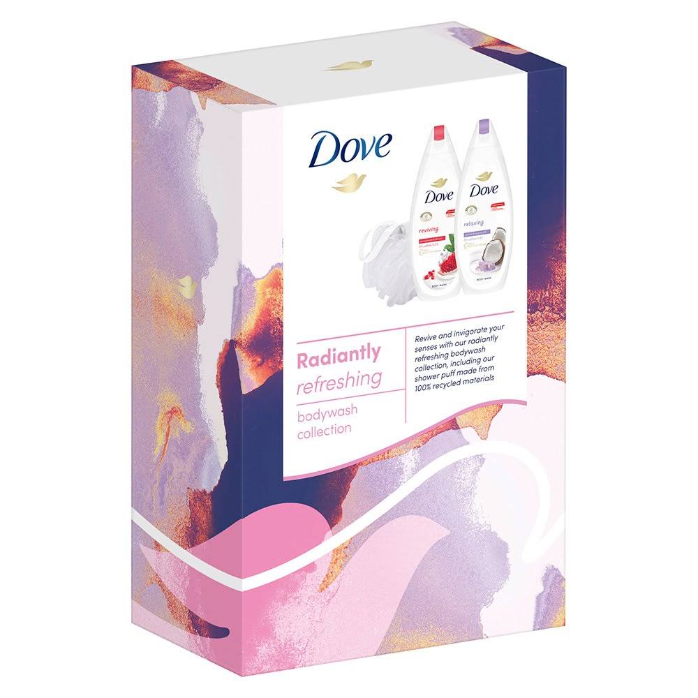 Dove Radiantly Refreshing Body Wash Gift Set
