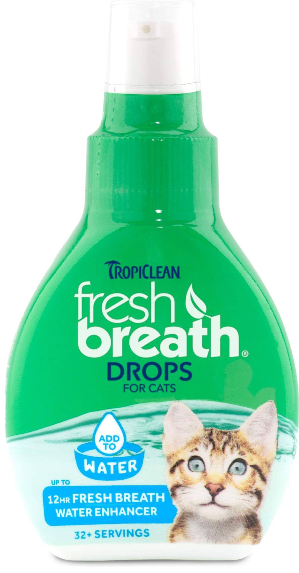 Tropiclean Fresh Breath Cat Drops - 2.2oz