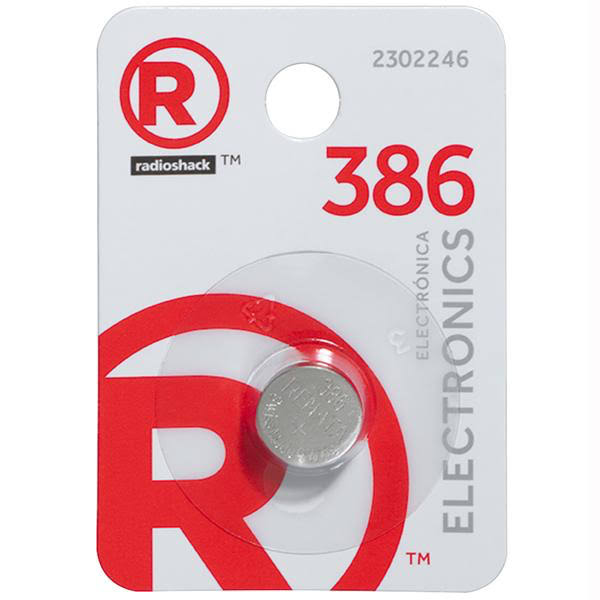 RadioShack Silver-Oxide Button Cell Battery 386