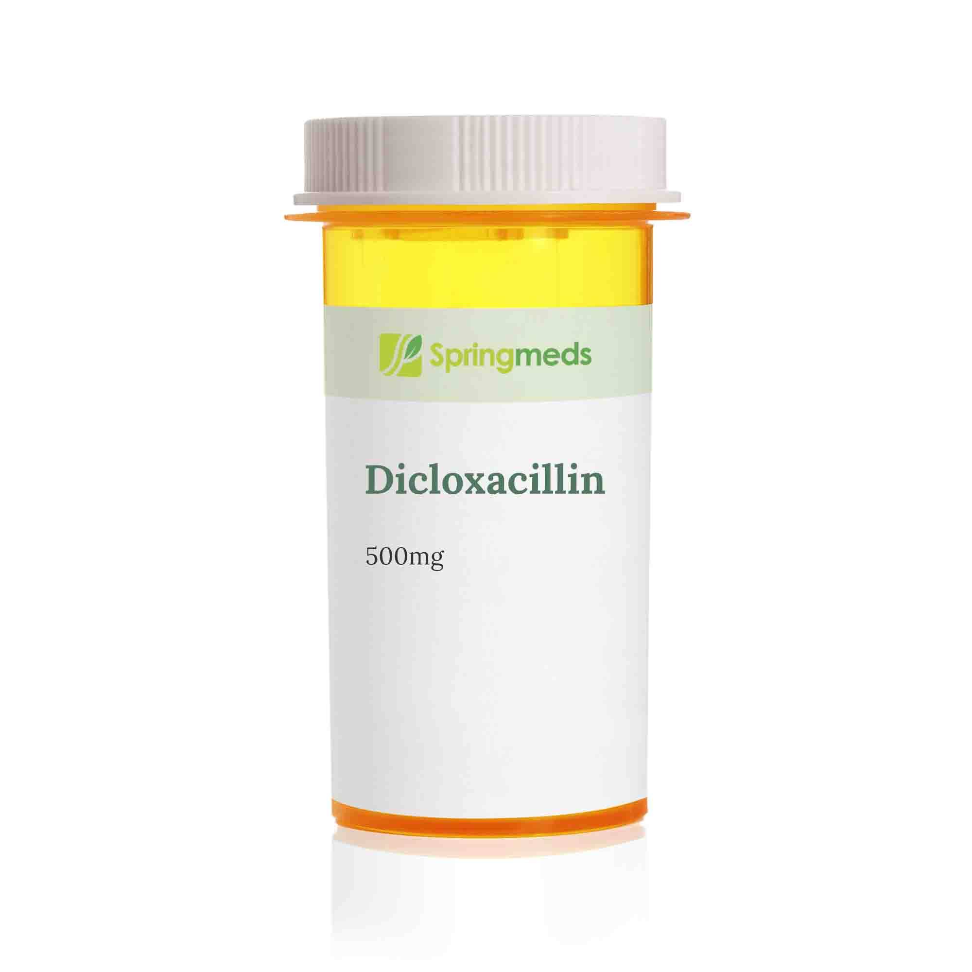 Dicloxacillin (generic Dynapen) 500mg Capsule (30-180 Capsules)