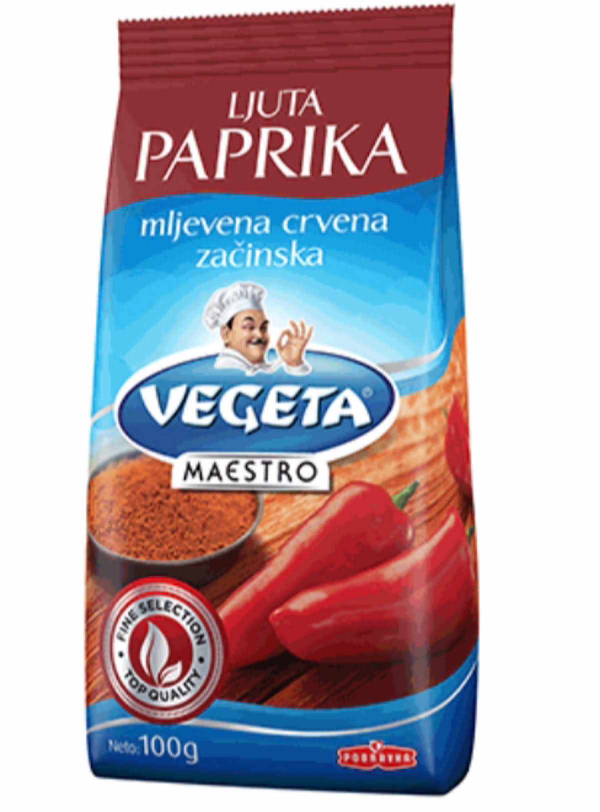 Hot Paprika - Podravka - 100 G