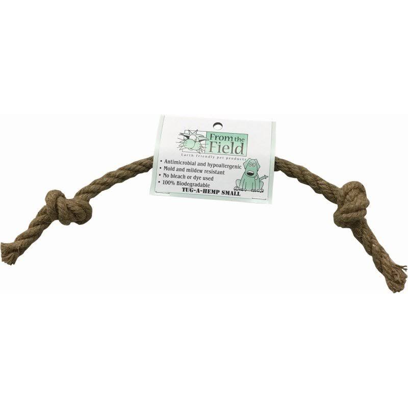 From the Field Tug A Hemp Natural Dog Toy - Small