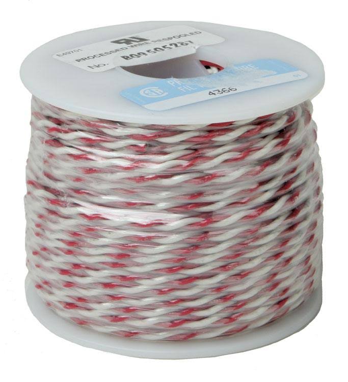 NCE 0248 Hook-up Wire Red and White 100' 30.5M