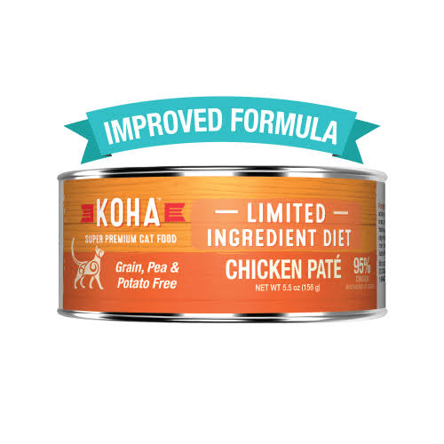 KOHA Limited Ingredient Cat Food - Chicken Pâté - Individual 3 oz.