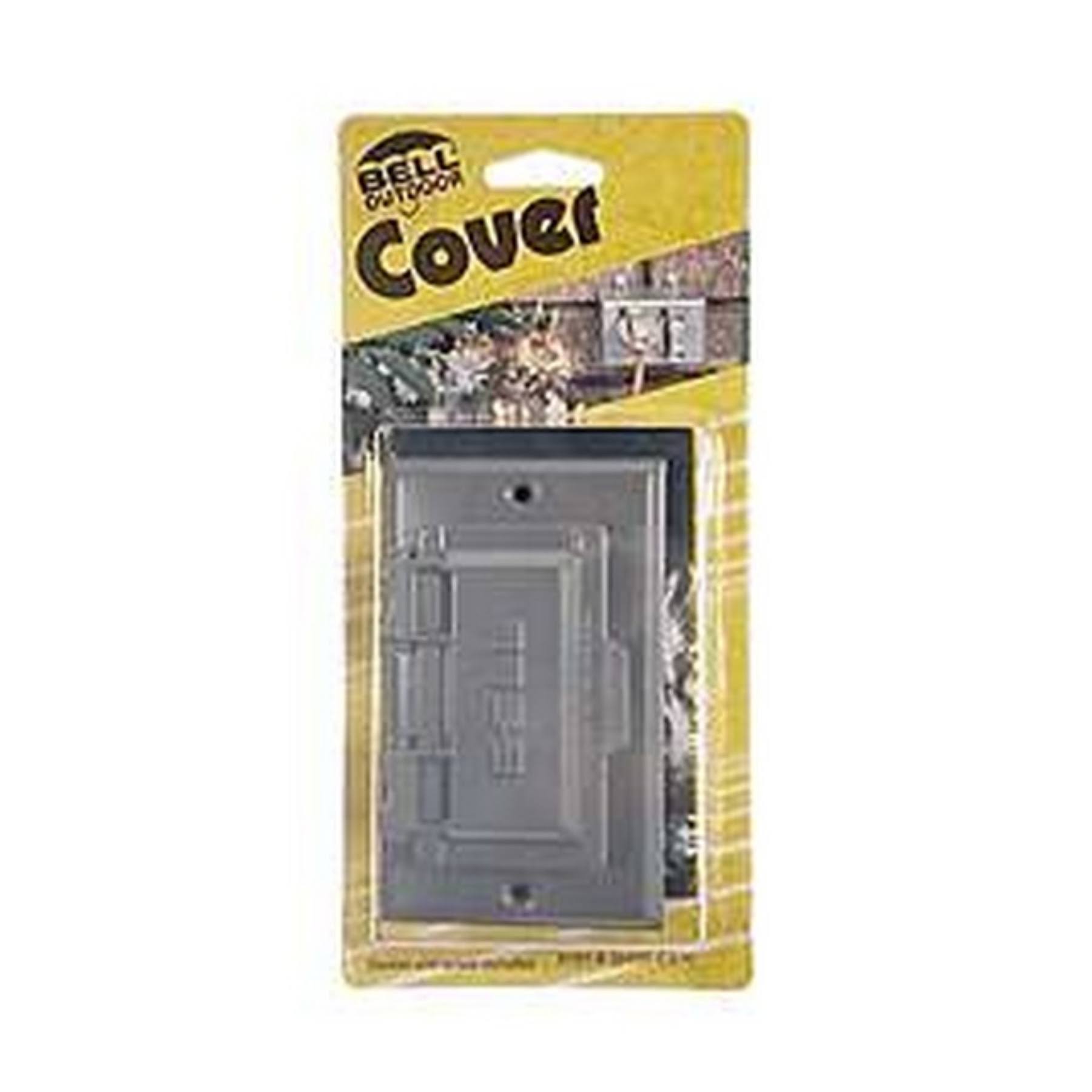 Hubbell GFCI Outlet Cover - Gray