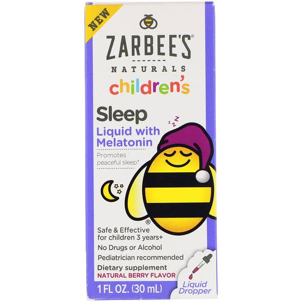 Zarbee's Naturals Children's Sleep Liquid - Berry Flavor, 1oz