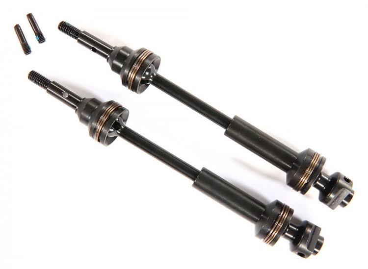 Traxxas Driveshafts Front CV Steel Complete (2)