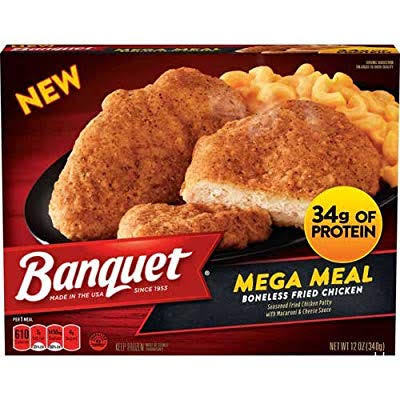 Banquet Mega Meal Boneless Fried Chicken - 12oz