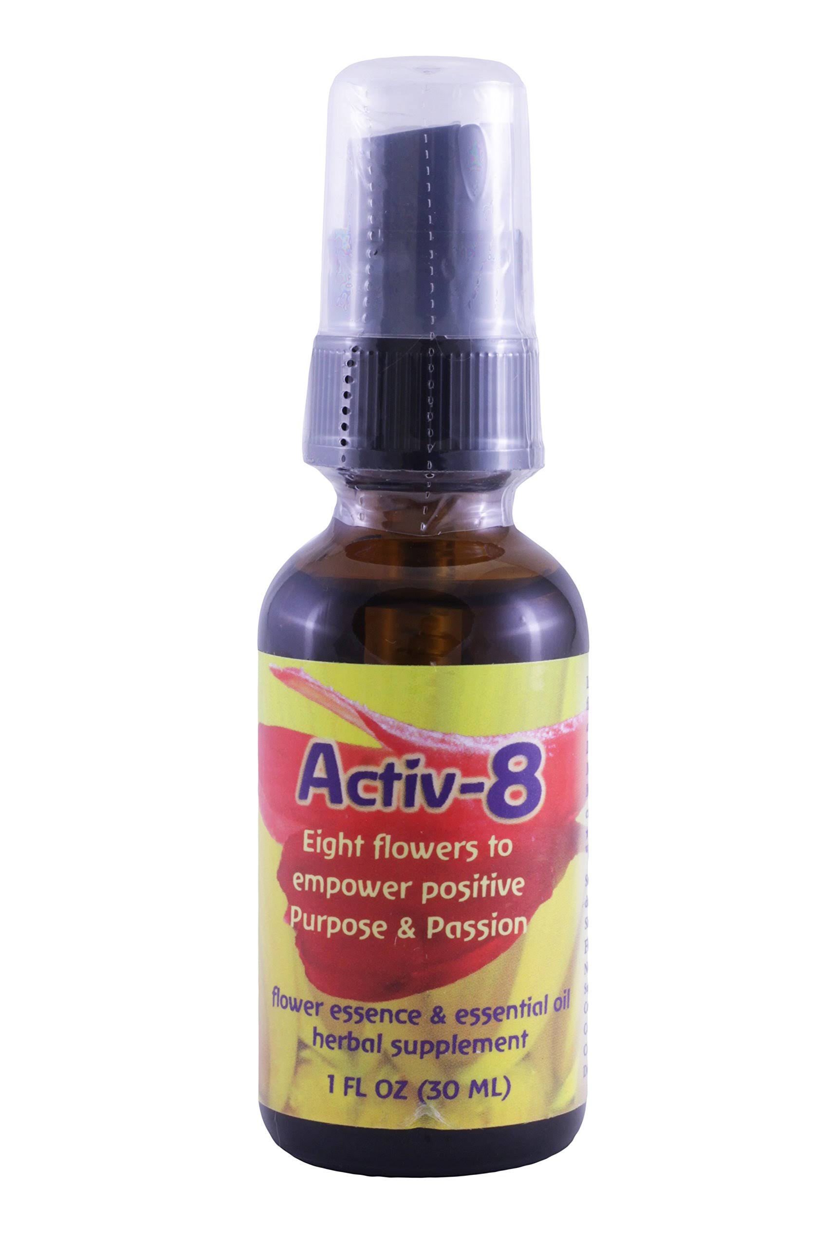 Activ-8 Spray 1 oz by Flower Essence Services