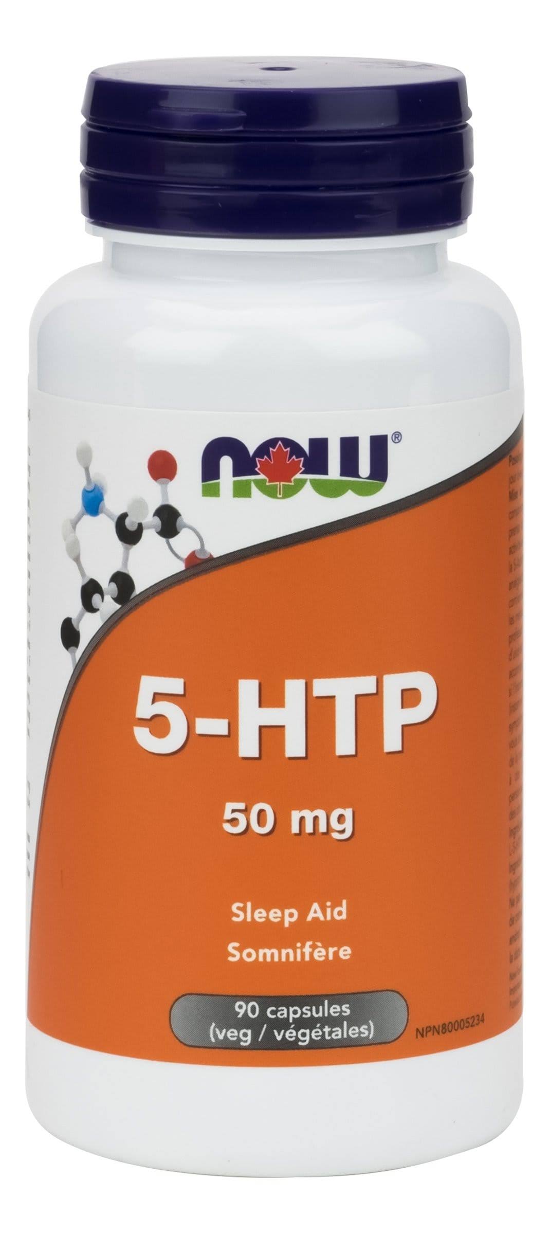 NOW 5-HTP 50mg 90 Capsules