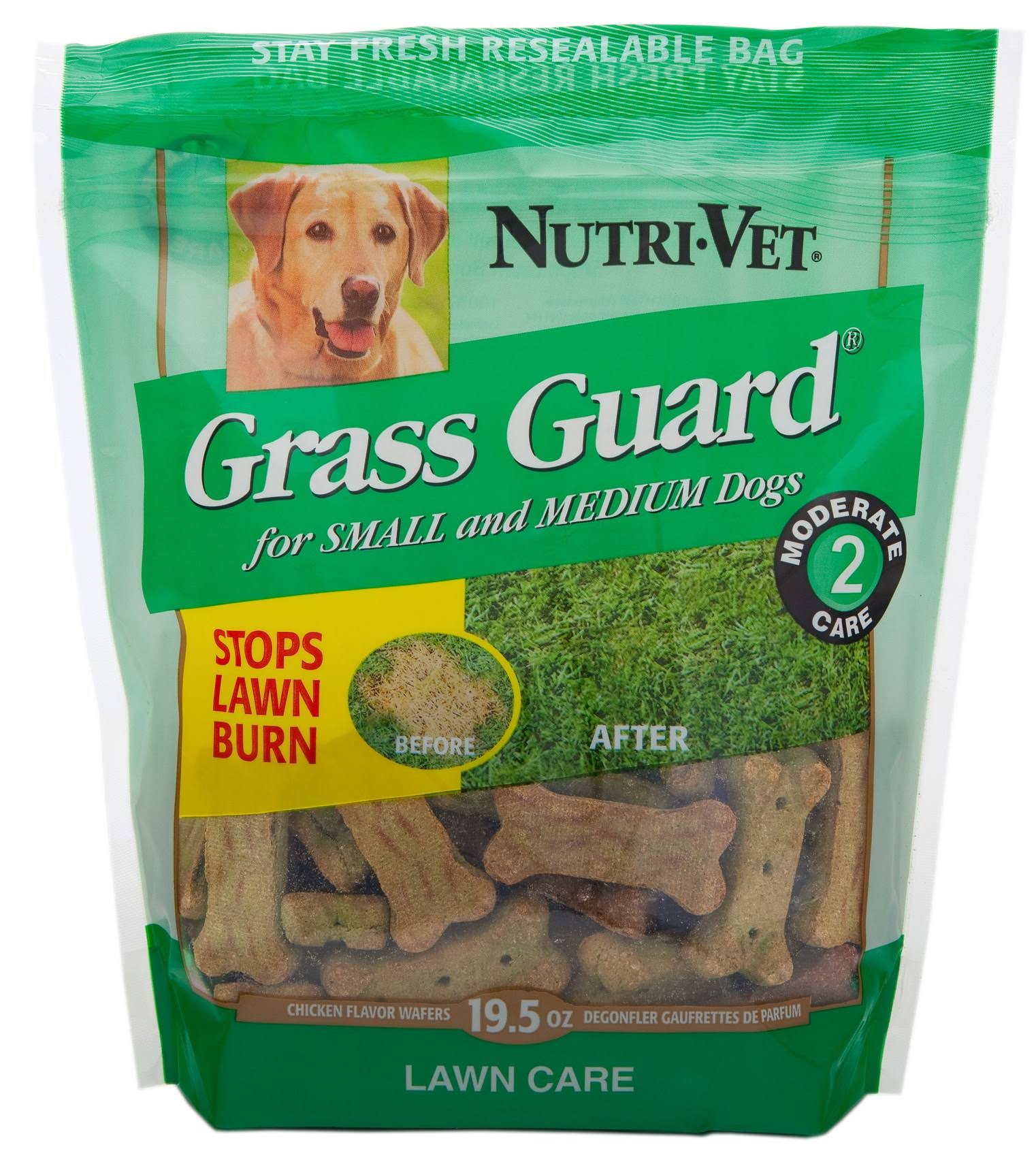Nutri-Vet Grass Guard Chicken Flavor Biscuit Dog Treats - 19.5oz