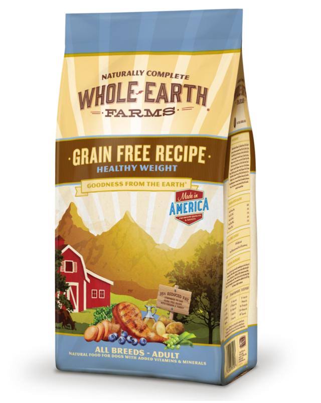 Merrick Whole Earth Farms Healthy Weight Dry Dog Food - 25lbs