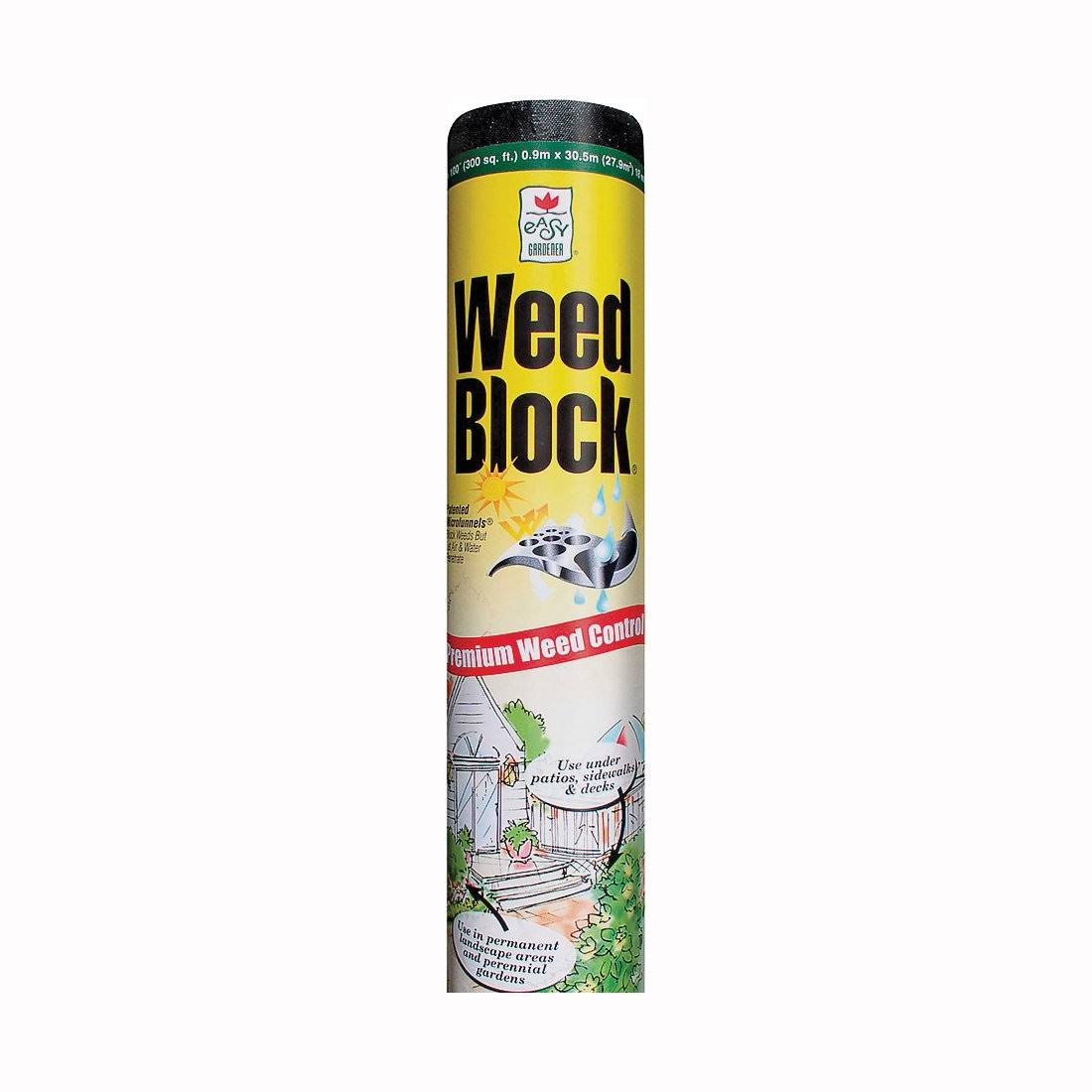 WeedBlock 1041 Landscape Fabric, 50 ft L, 3 ft W, Polyethylene
