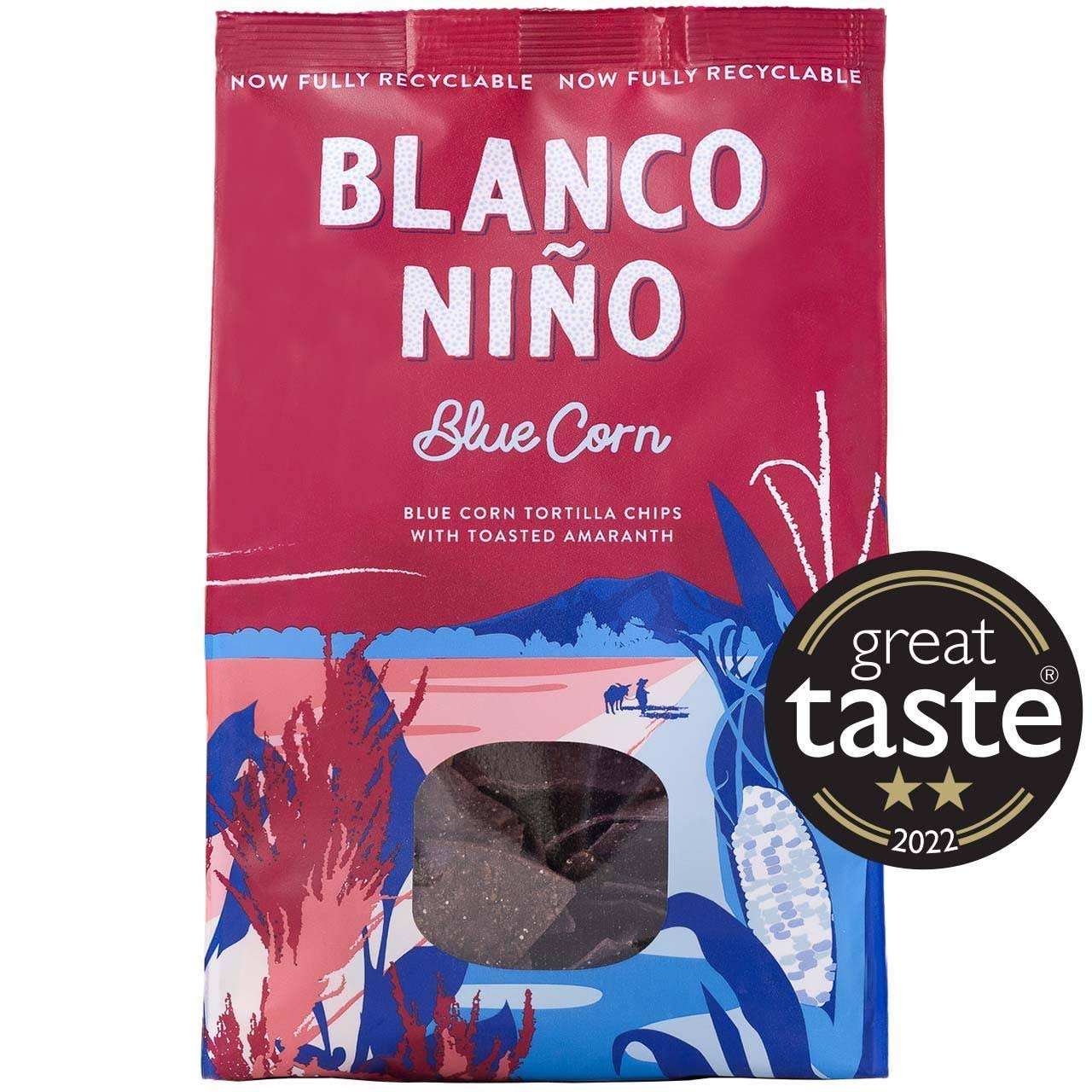 Blanco Nino Ancient Grain Blue Corn Tortilla Chips 170g