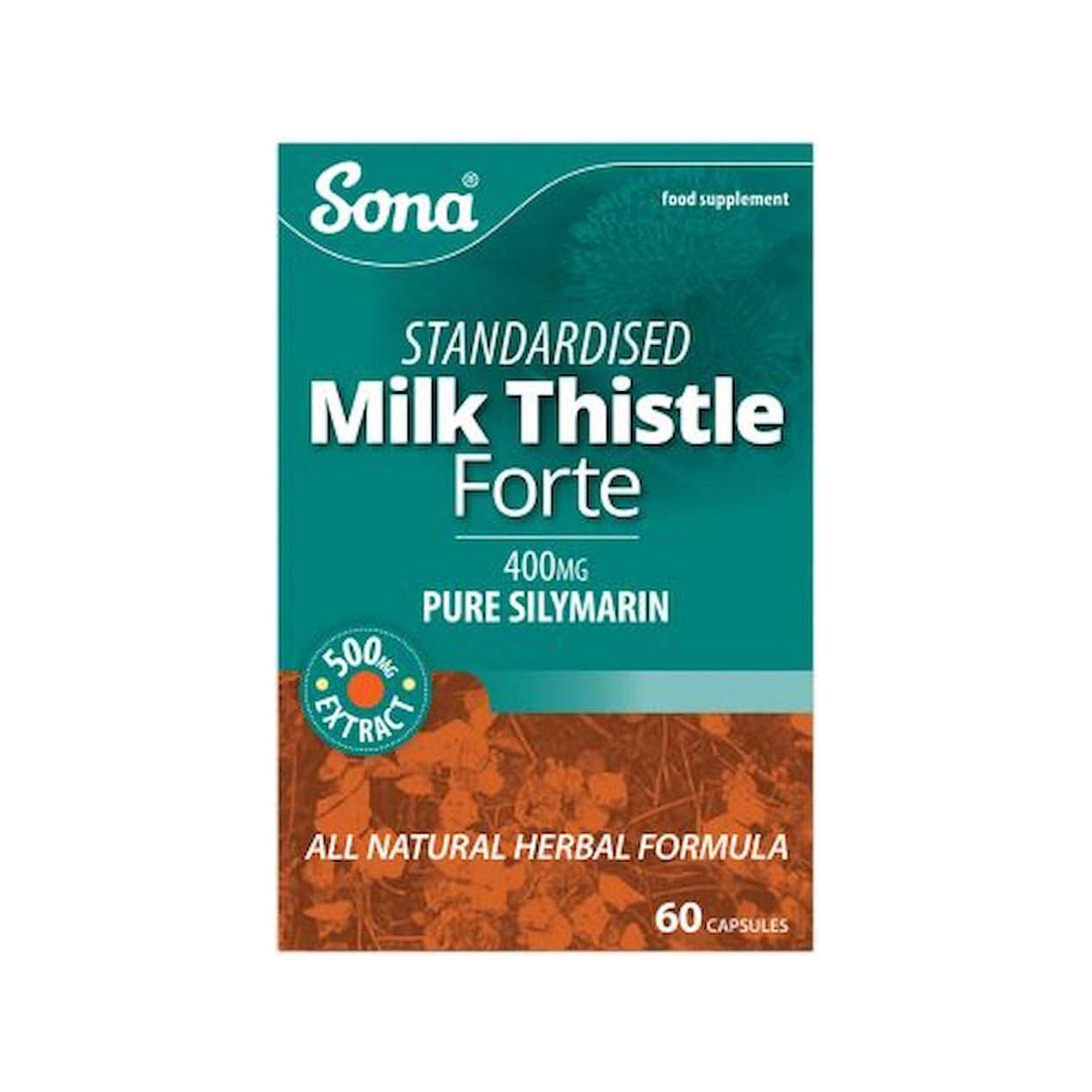 Sona Milk Thistle Forte - 60 Capsules