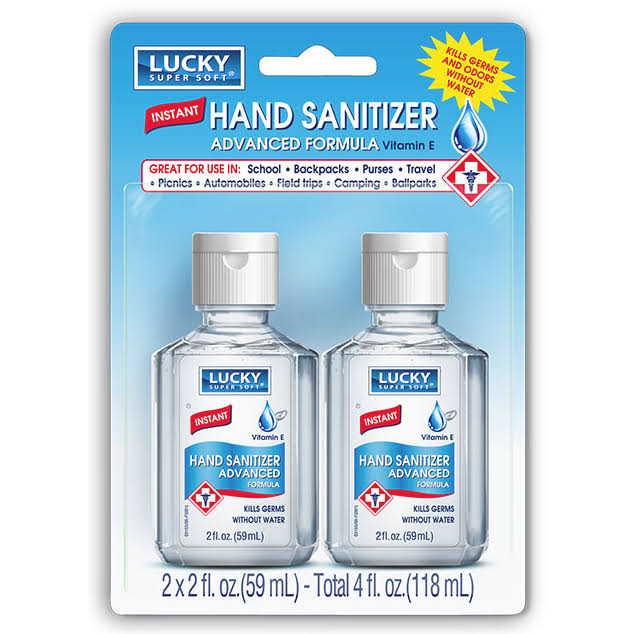 Lucky Super Soft Hand Sanitizer - x2
