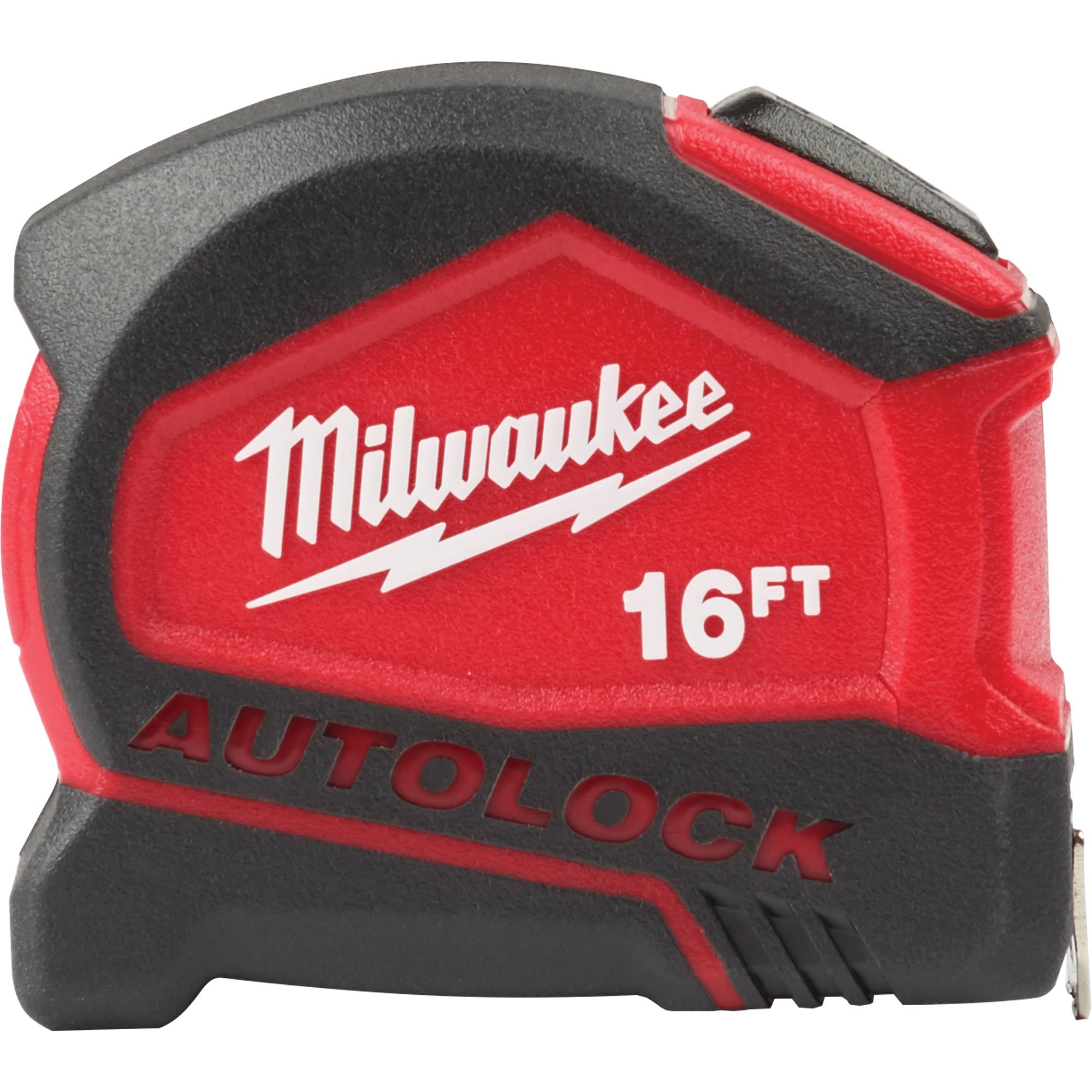 Milwaukee 48-22-6816 Compact Auto Lock Tape Measure - 16'