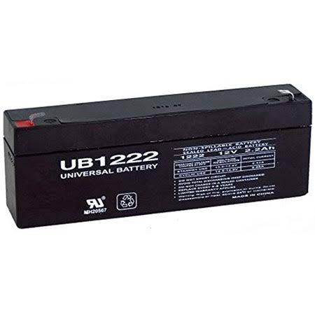 12 Volts 2.2Ah -Terminal F1 - SLA/AGM Battery - UB1222