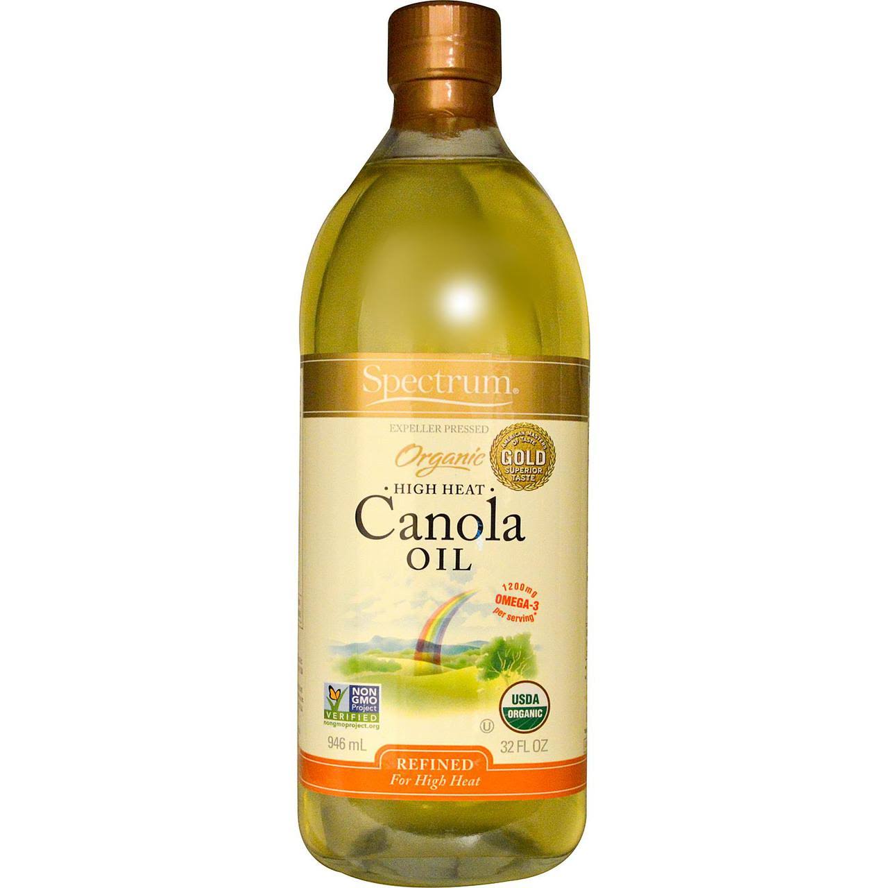 Spectrum Naturals Organic Refined Canola Oil