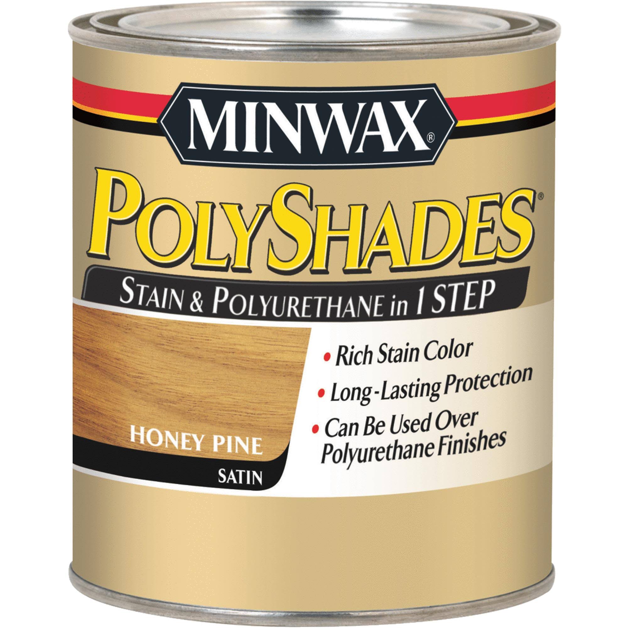 Minwax Polyshades Stain - 310 Honey Pine, 1qt