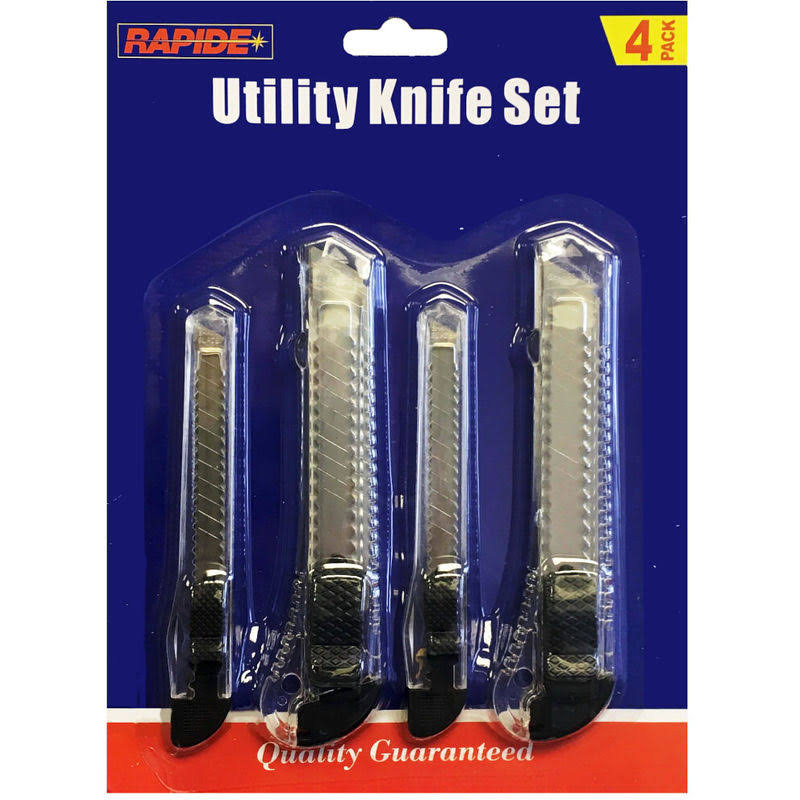 Rapide Utility Knife Set 4 Pack