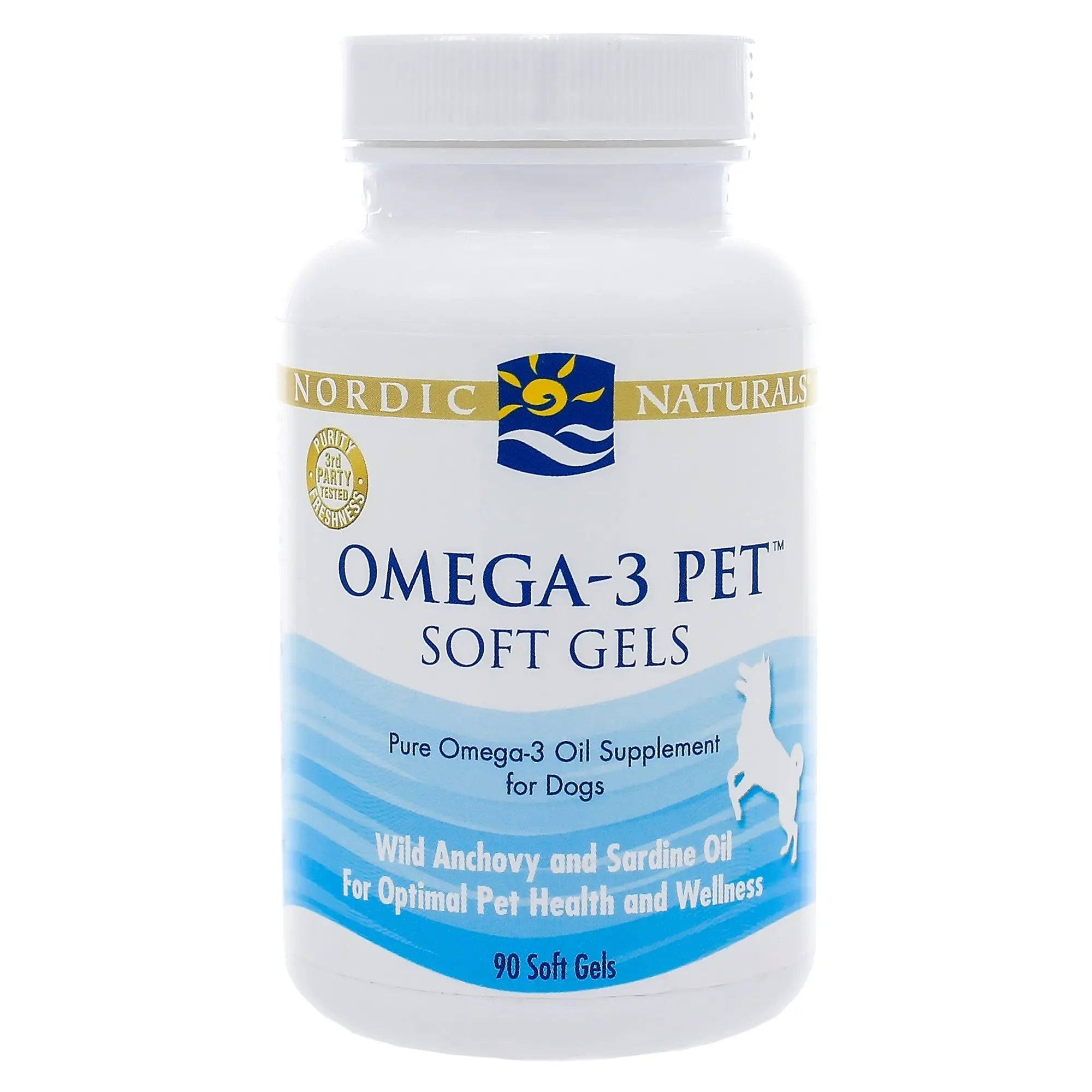 Nordic Naturals Omega-3 Oil Pet for Dogs - 90 Soft Gels