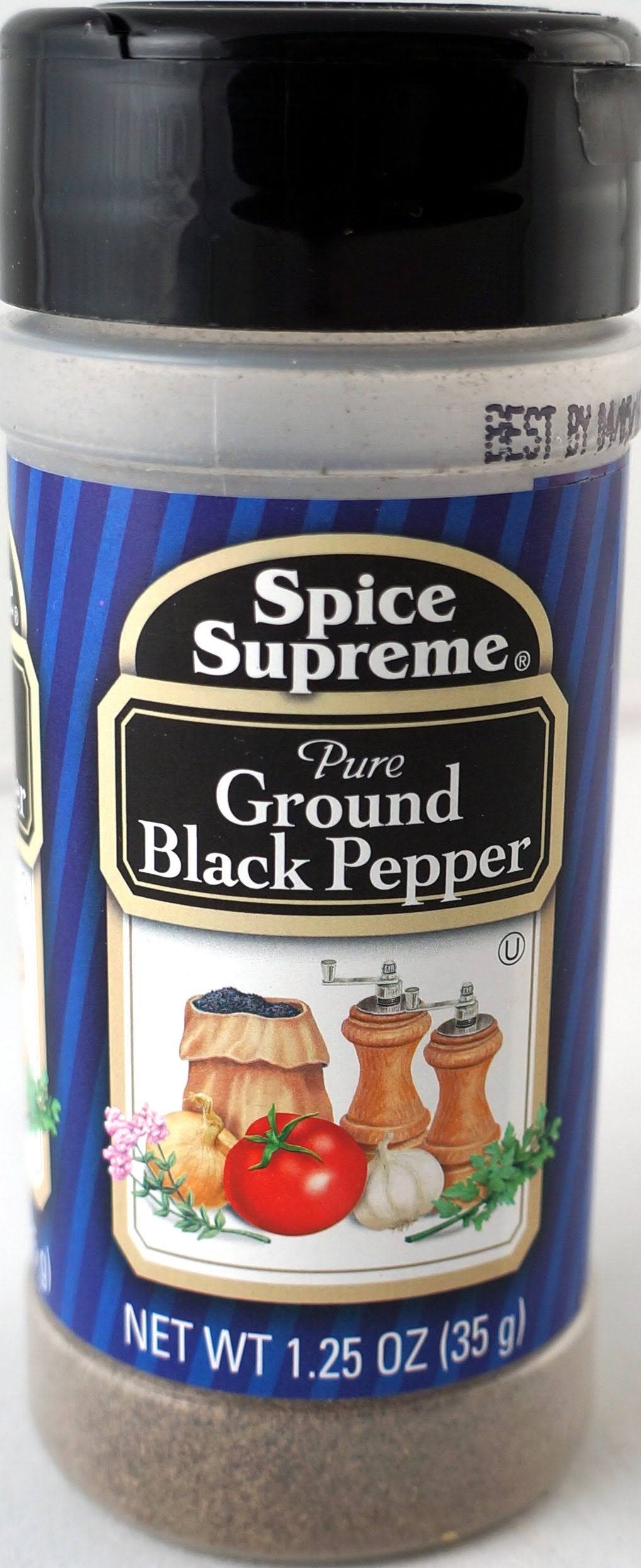 Spice Supreme Ground Pepper