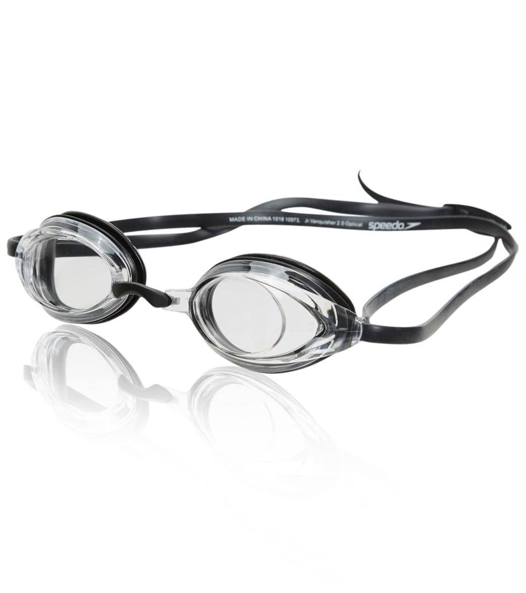Speedo Jr. Vanquisher 2.0 Optical Goggle - Clear Negative 3.5 - Swimoutlet.com