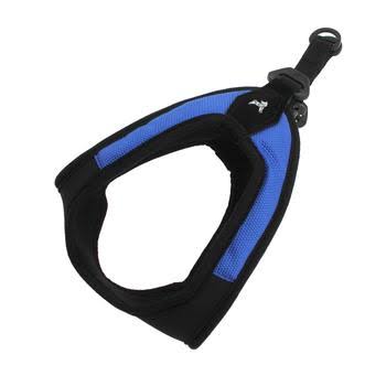 Gooby Escape Proof Easy Fit Dog Harness - Blue - X-Small