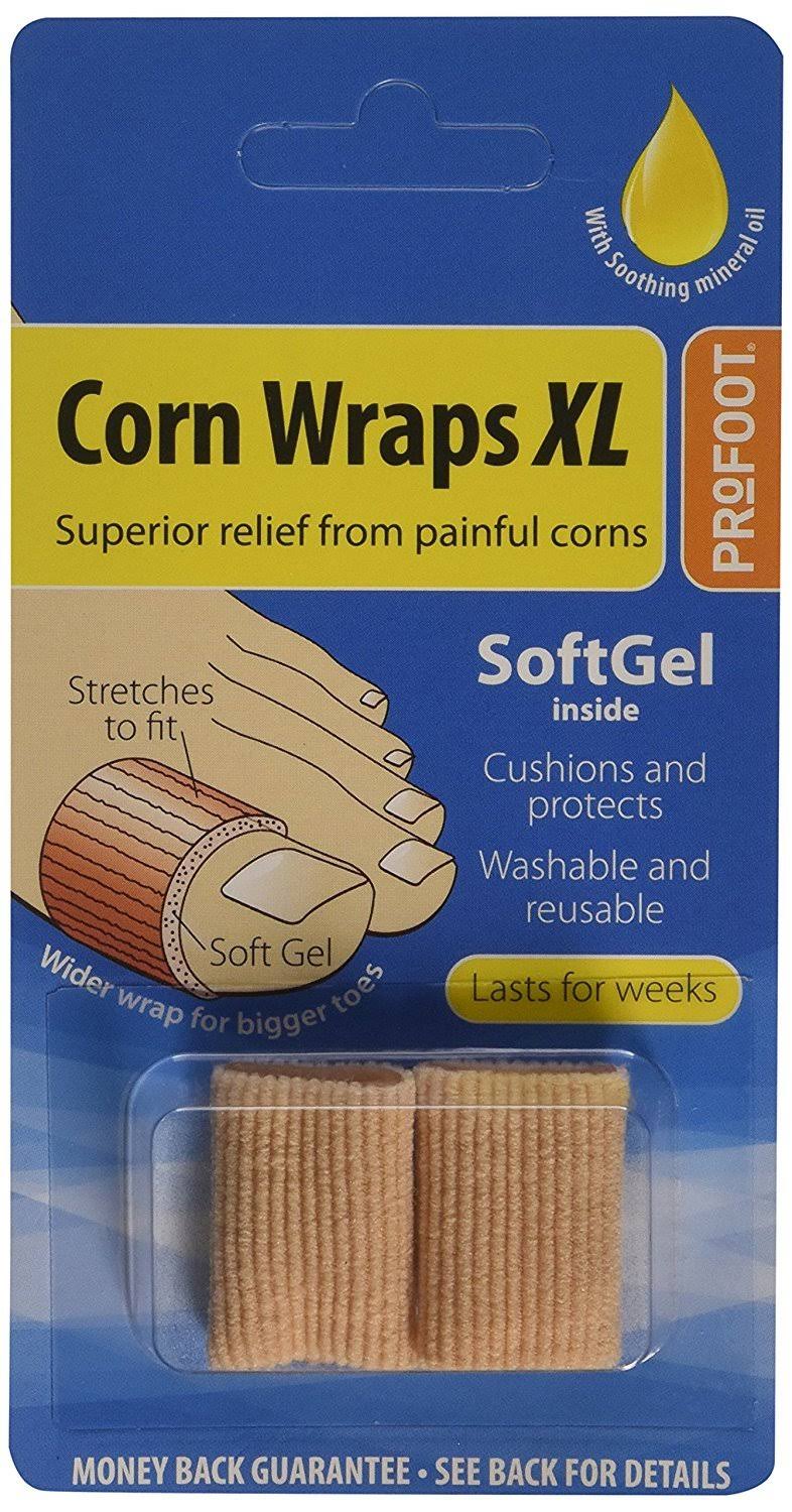 Profoot Soft Gel Corn Wraps - X-Large