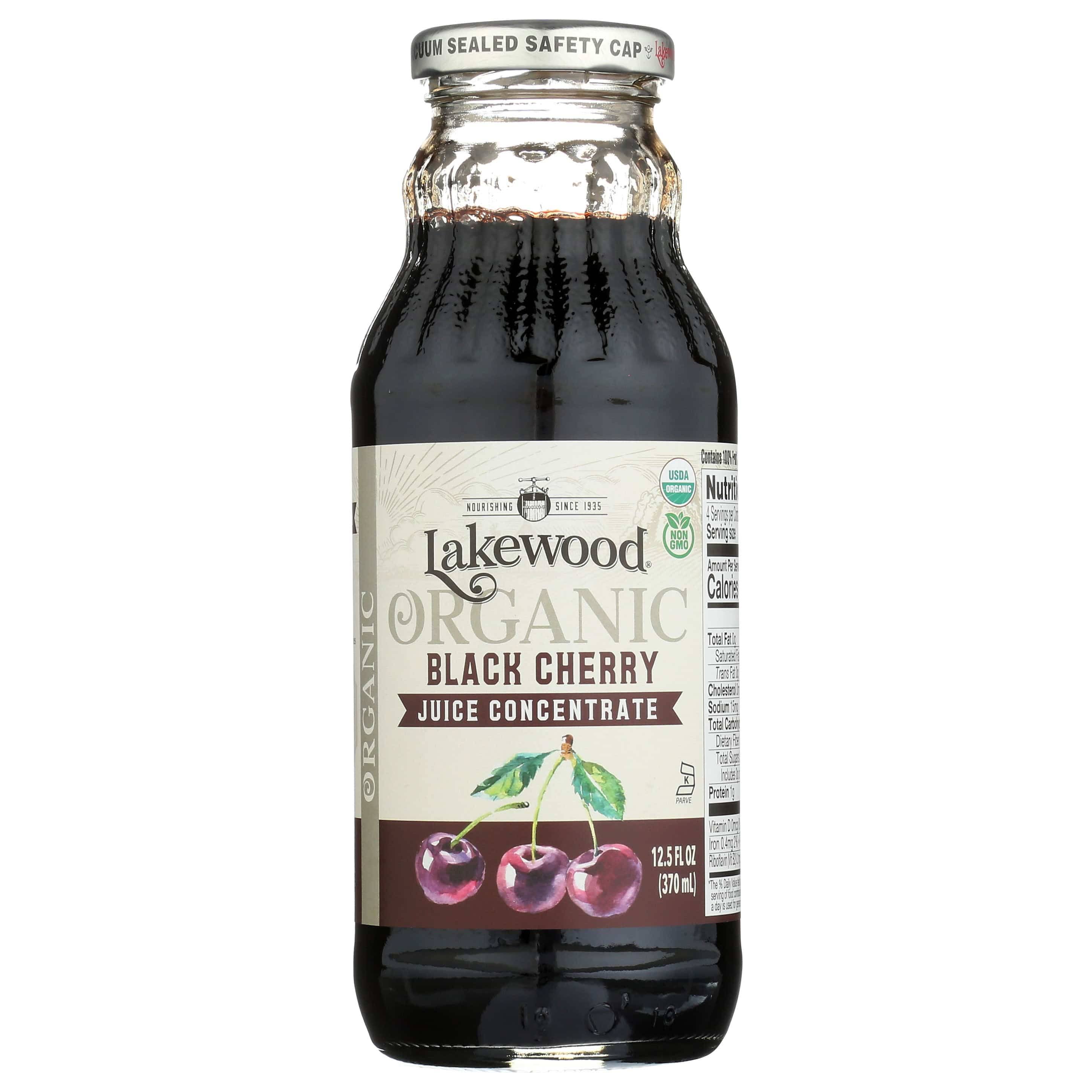 Lakewood Organic Black Cherry Concentrate Juice - 12.5oz