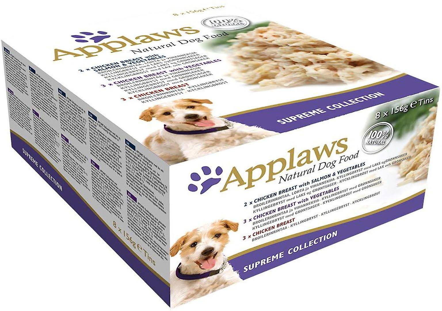 Applaws Supreme Collection Multipack Can Adult Dog Food - 156g x 8