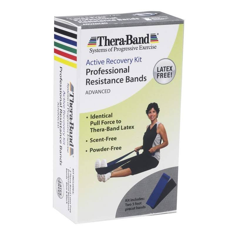 Thera-Band Strong Bicolour Elastic Band 1,8m x 15cm Latex Free