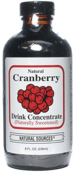 Natural Sources Natural Cranberry Drink Concentrate - 8oz