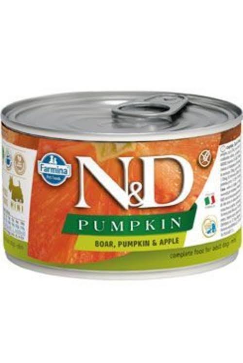 Farmina N&D Grain Free Dog Food - Boar, Pumpkin & Apple, 140g