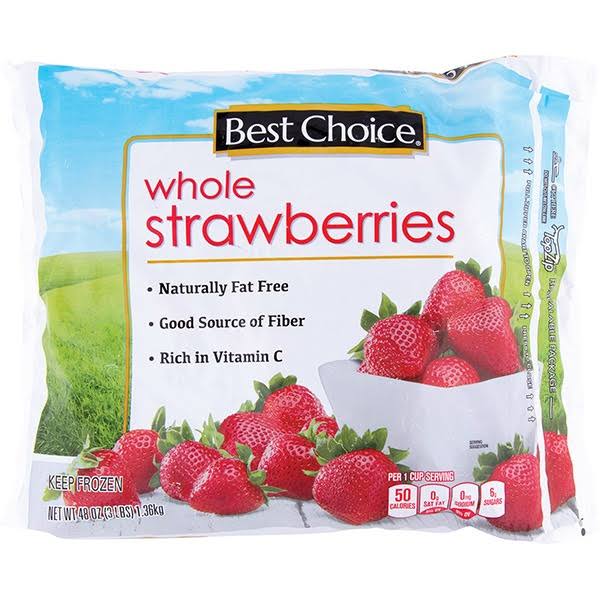Best Choice Whole Strawberries - 48 oz