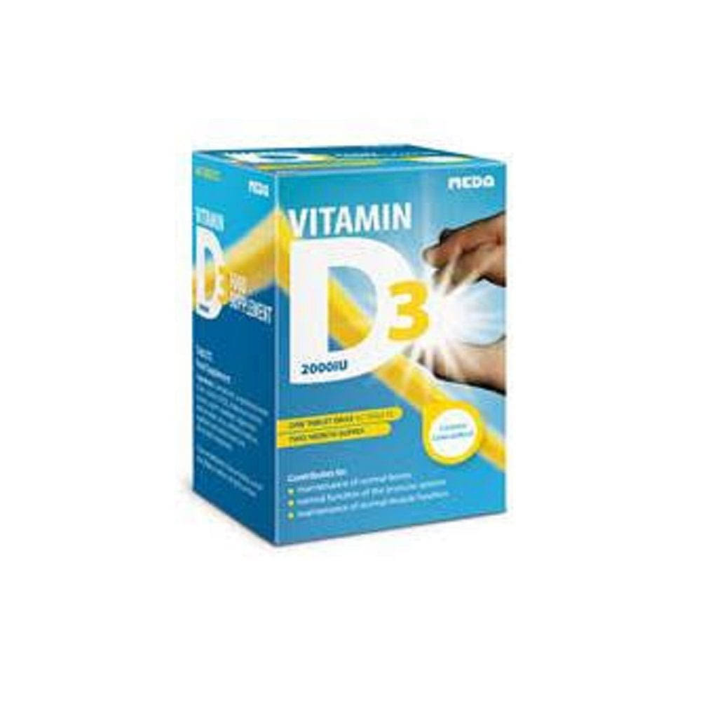 Vitamin D3 2000iu Tablets 60 Pack Mylan