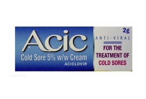 Acic Cold Sore Cream 2g