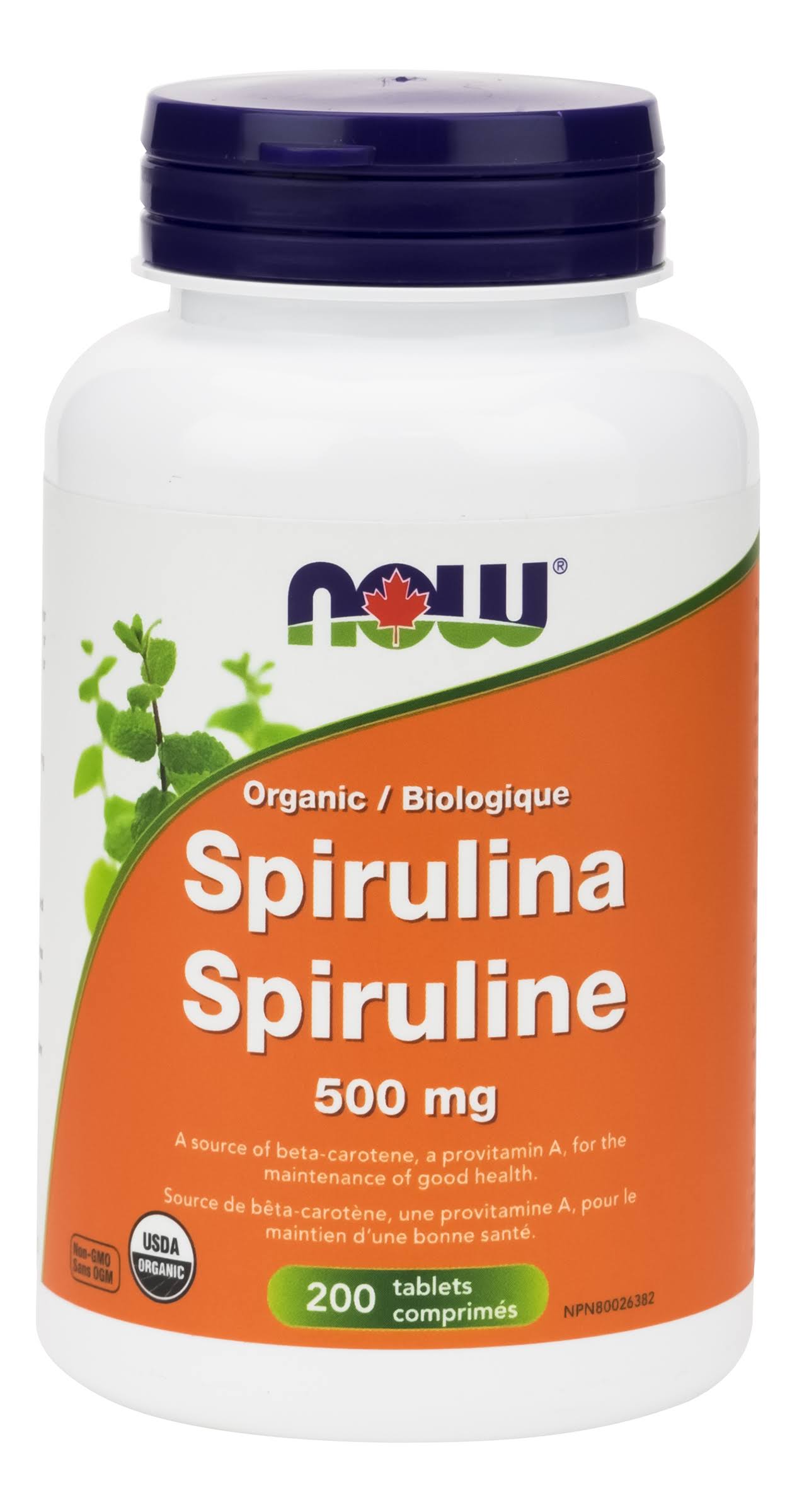 Now Spirulina Dietary Supplement - 180ct