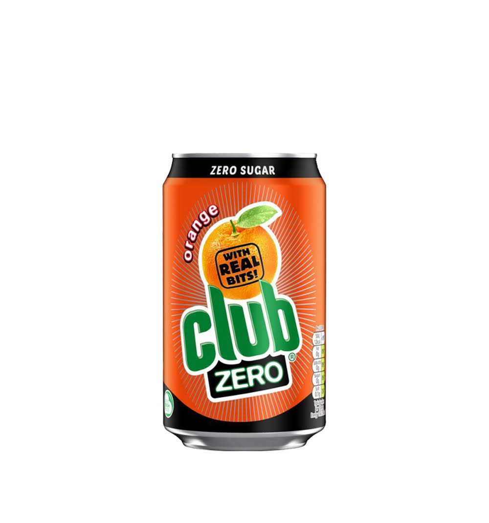 Club Zero Drinks - Orange, 330ml